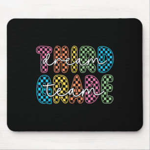 3rd Third Grade Dream Team Teachers First Day Back Mouse Mat