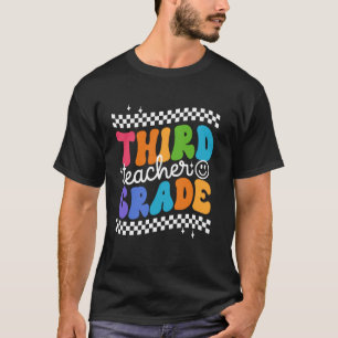 3rd Third Grade Teacher First Day Of School Back T T-Shirt