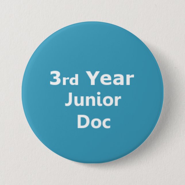 3rd Year Junior Doctor badge (Front)