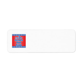 3Rs Return Address Label