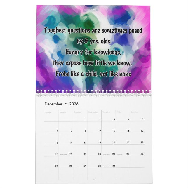 3sqmeals Calendar (Dec 2026)