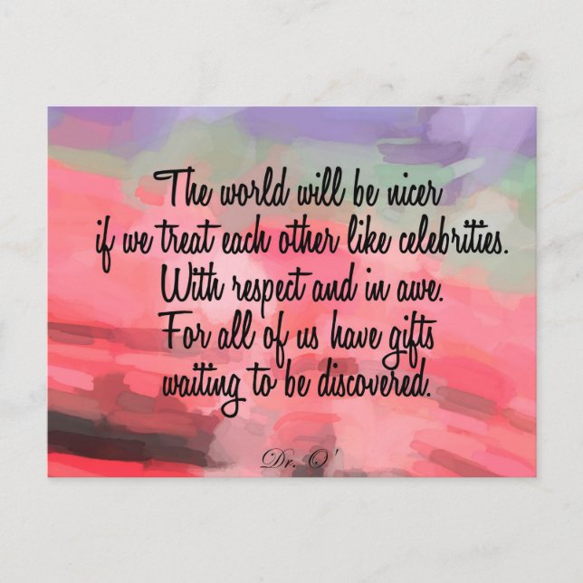 3sqMeals Postcard (Front)