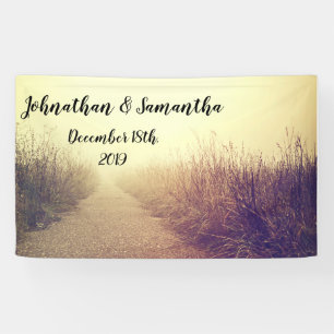 3'x5' Personalised Banner Sunrise Pathway Walkway