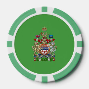 [400] Canada Coat of Arms [3D] Poker Chips