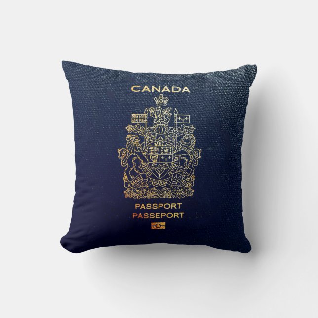 [400] Canadian Passport Cover Cushion (Front)