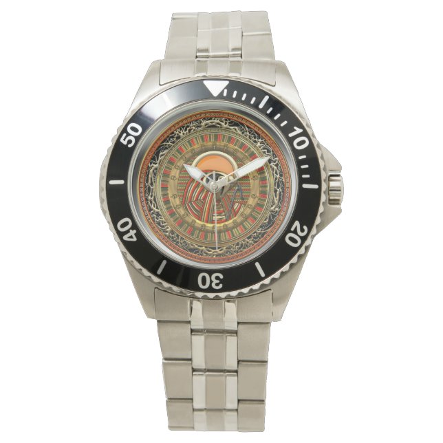 [400] Egyptian Sun God Ra Watch (Front)