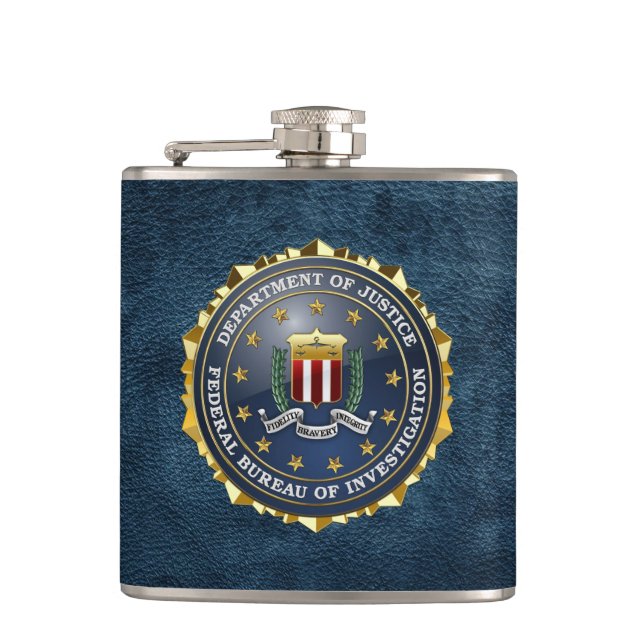 [400] FBI Special Edition Hip Flask (Front)