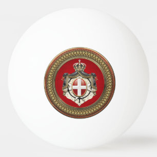 [400] Order of Malta - SMOM Coat of Arms Ping Pong Ball