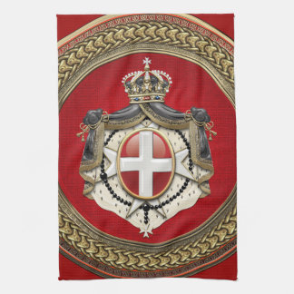 [400] Order of Malta - SMOM Coat of Arms Tea Towel