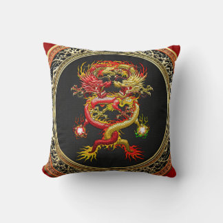 [400] Red and Yellow Dragons Cushion