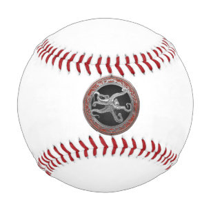 [400] Sacred Silver Octopus in Defensive Posture Baseball