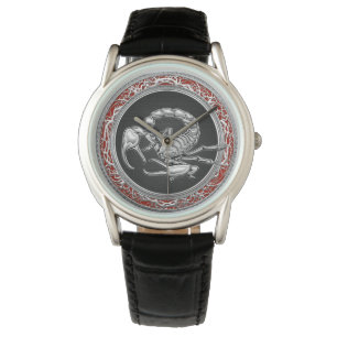 [400] Sacred Silver Scorpion on Black Watch