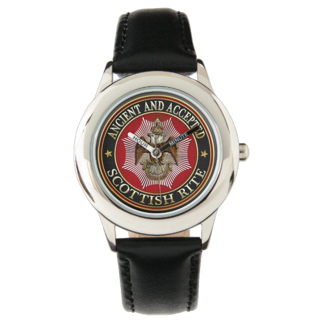 [400] Scottish Rite Double-headed Eagle Watch (Front)
