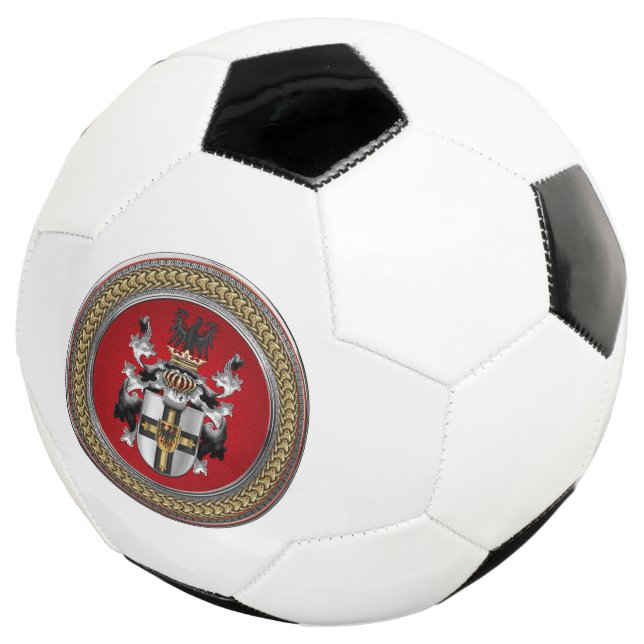 [400] Teutonic Order Coat of Arms Football (Three Quarter)