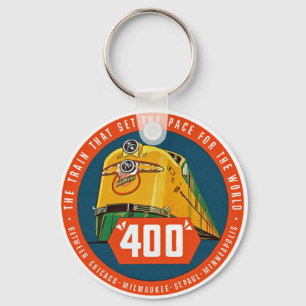 400 ~ "The Train That Sets The Pace" Key Ring
