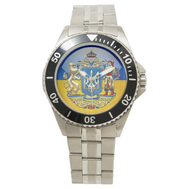 [400] Ukraine: Proposed Greater Coat of Arms Watch (Front)