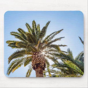 4024-Palm Tree with Sunburst Mouse Mat