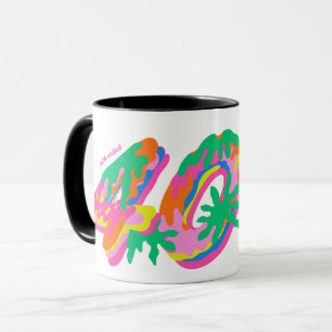 404 Coded Drip Typography PNG   Colourful Melting  Mug