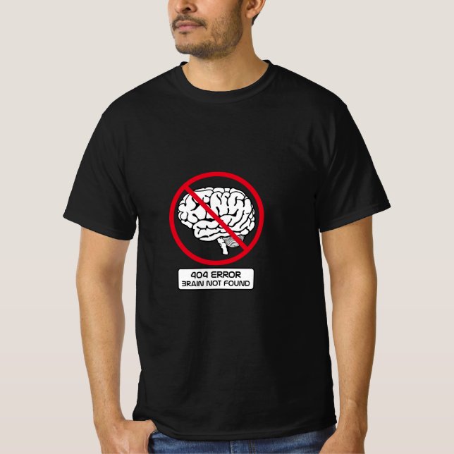404 error men's t-shirt (Front)