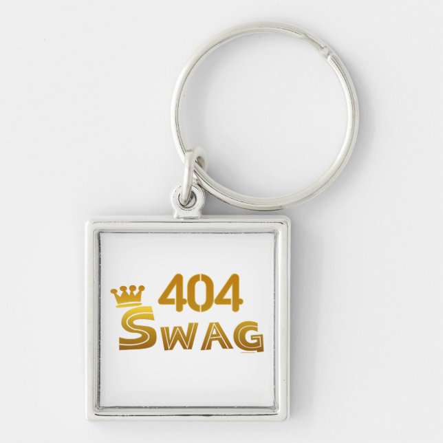 404 Georgia Swag Key Ring (Front)
