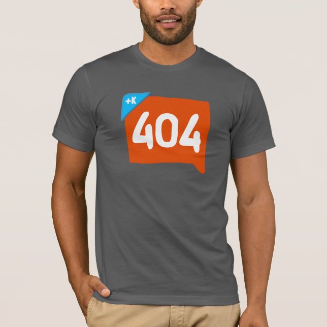 404 Klout not found. T-Shirt (Front)