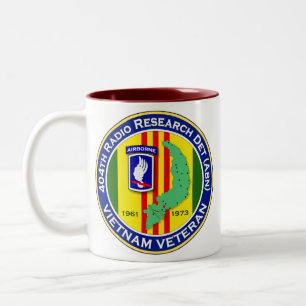 404th RRD-A 2 - ASA Vietnam Two-Tone Coffee Mug