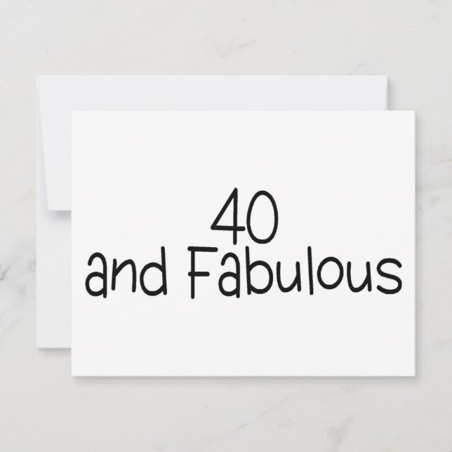 40 and Fabulous 2 (Front)
