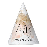 40 And Fabulous Birthday Party Hat