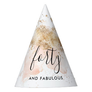 40 And Fabulous Birthday Party Hat