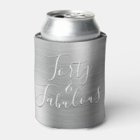 40 and Fabulous Rose Silver Modern