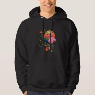 40 And Still Flockin Fabulous Flamingo 40th Birthd Hoodie
