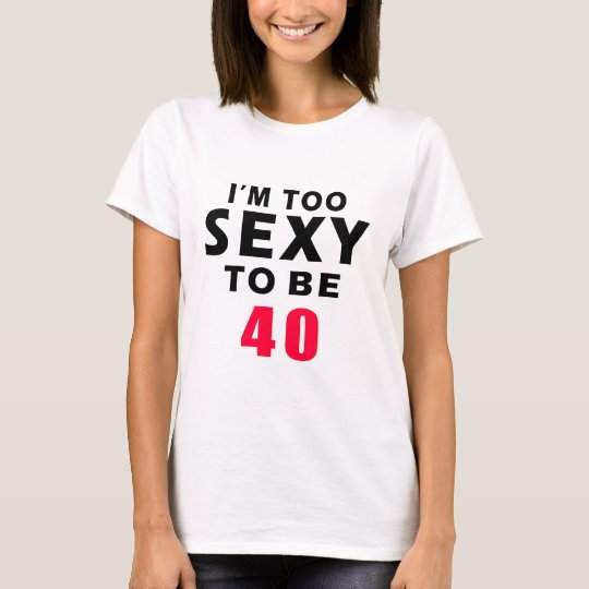 40 birthday designs T-Shirt
