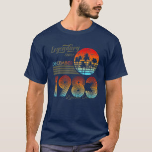 40. Birthday Legendary Since December 1983 T-Shirt