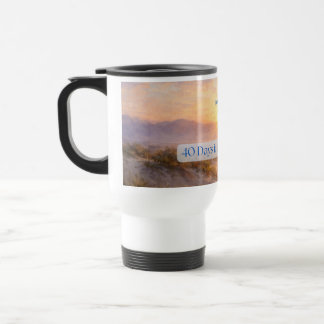 40 Days Waiting Isaiah 40:31 Travel Mug