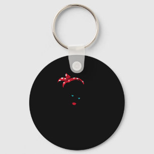 40.Dialysis Nurse Dialysis Nurse Rosie The Riveter Key Ring