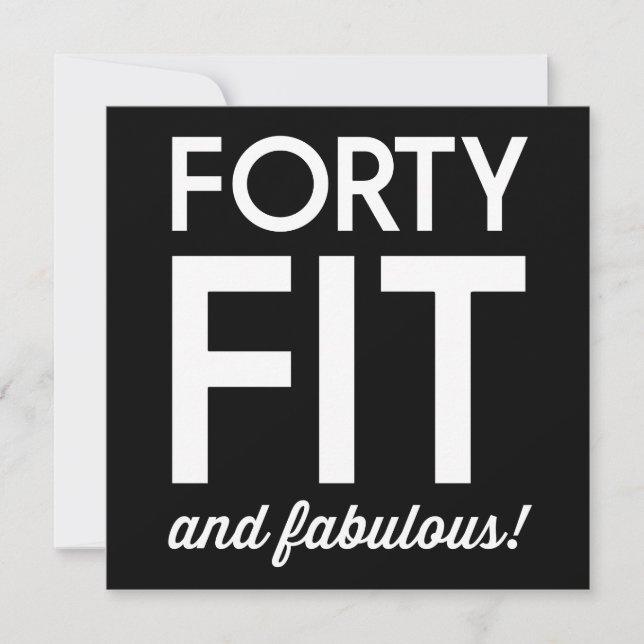 40 Fit and Fabulous! (Front)