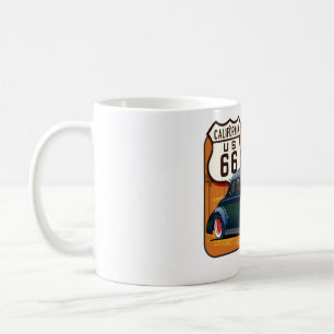 40-ford-rte66 coffee mug