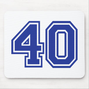 40 - Fourty Mouse Mat