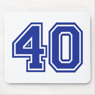 40 - Fourty Mouse Mat