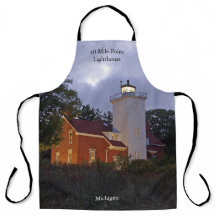 40 Mile Point Lighthouse dusk apron