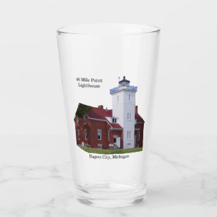 40 Mile Point Lighthouse glass