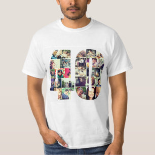 40 number photo collage T-Shirt