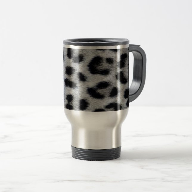 40 oz Cup with handle, Stainless Steel Cup, Person (Front Right)