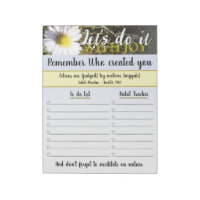 40 pages - daily planner daisy