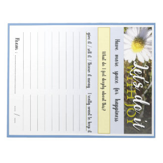 40 pages - list of destabilization upstream notepad