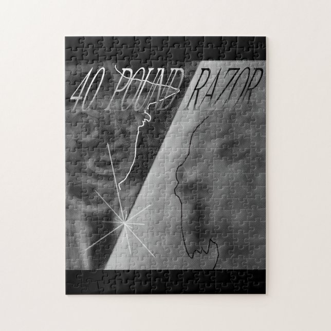 40 pound razor puzzle challenge (Vertical)