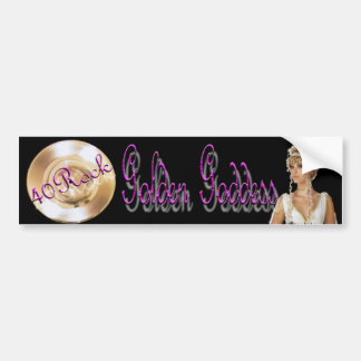 40 Rock Goddess Bumper Sticker