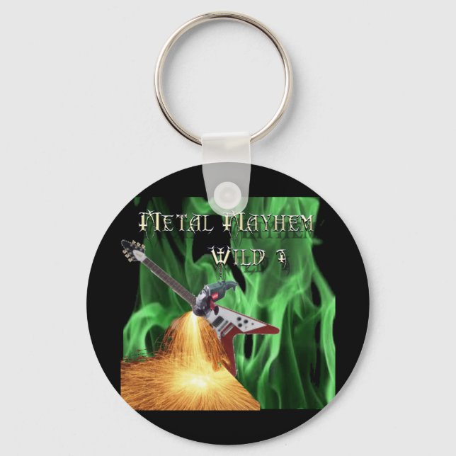 40 Rock Metal Mayhem Show Key Chain (Front)