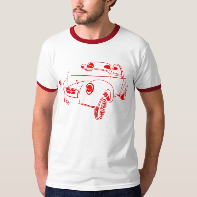 40 Willys Gasser T-Shirt (Front)
