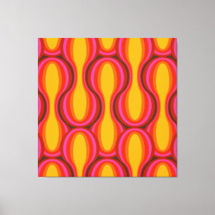 40"x40" XL Super Mod Retro aesthetic art print